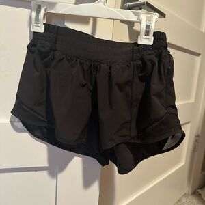 Lululemon Hotty Hot Shorts Black